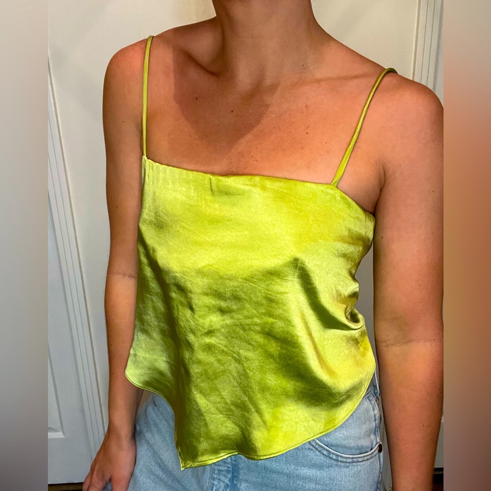 Silk Scarf Top